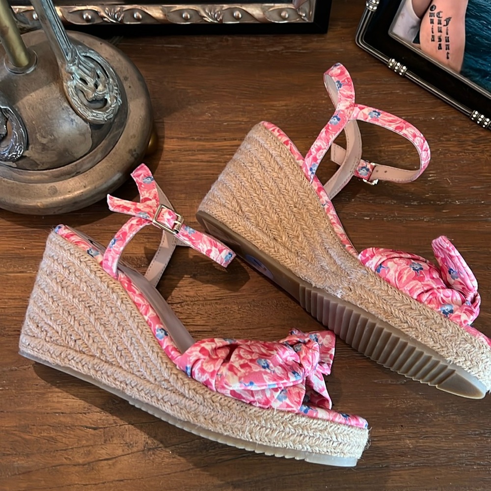 Ted Baker Bryah Floral Tie Espadrille